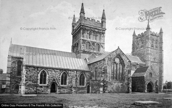 Photo of Wimborne, Minster c.1870