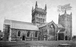 Wimborne, Minster c.1870, Wimborne Minster