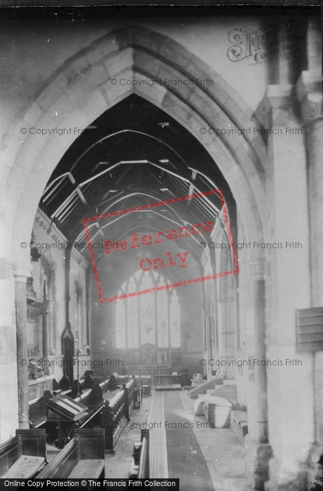 Photo of Wimborne, Minster Interior 1936
