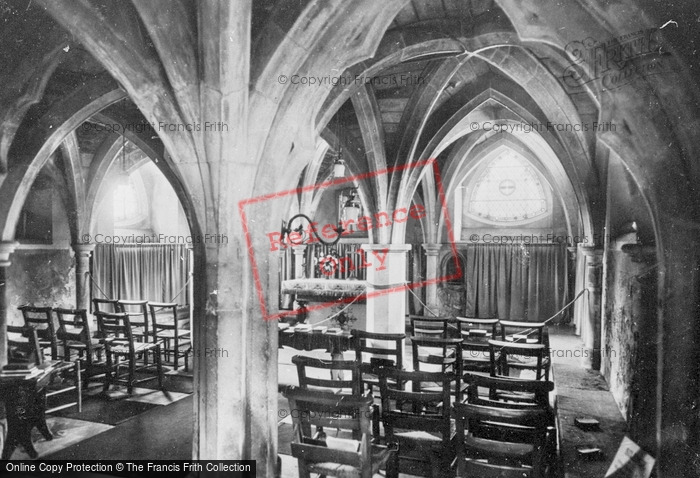 Photo of Wimborne, Minster, Lady Chapel In Crypt 1923