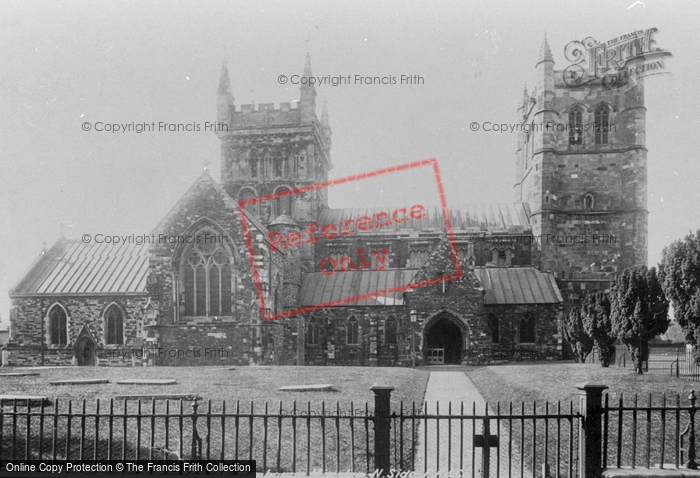Photo of Wimborne, Minster, North Side 1899