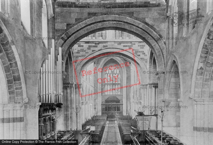 Photo of Wimborne, Minster, The Choir West 1899