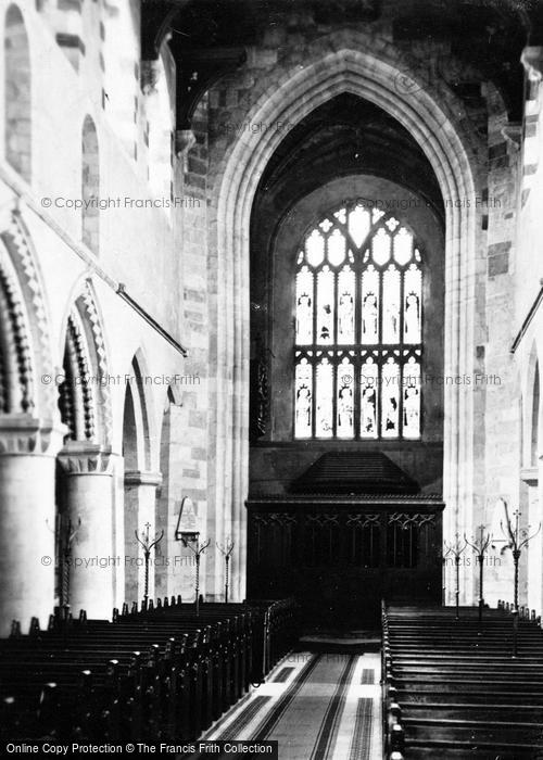 Photo of Wimborne, Minster, The Nave c.1910