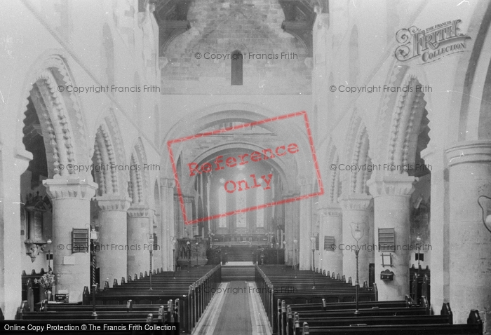 Photo of Wimborne, Minster, The Nave East 1936