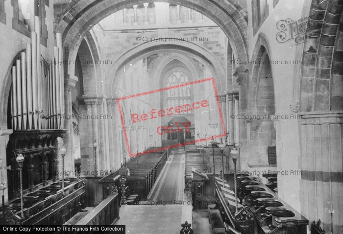 Photo of Wimborne, Minster, The Nave West 1936