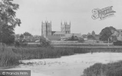 Wimborne, The Minster From The River Frome 1904, Wimborne Minster