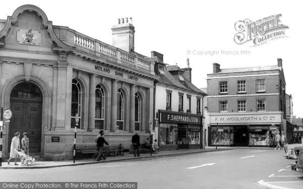 Photo of Wimborne, the Square c1965