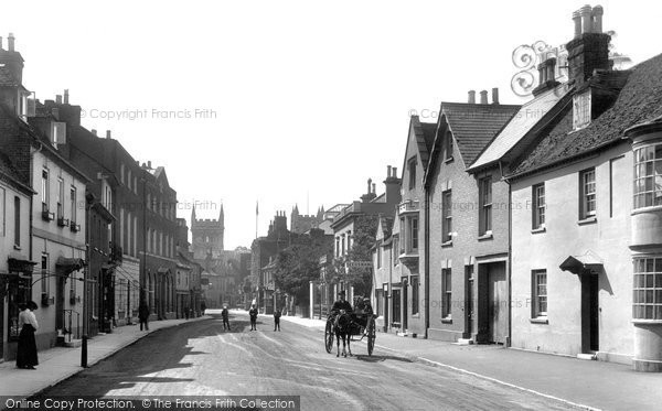 Photo of Wimborne, West Borough 1908