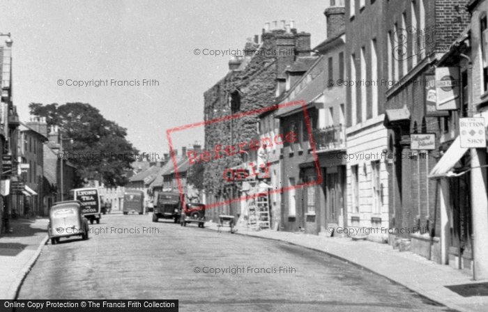 Photo of Wimborne, West Borough c.1955