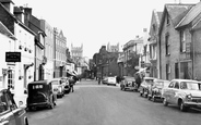 Wimborne, West Borough c.1960, Wimborne Minster
