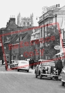 Wimborne, West Borough c.1960, Wimborne Minster