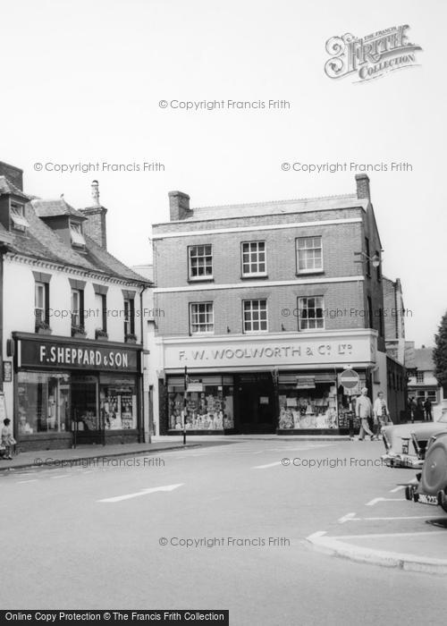 Photo of Wimborne, Woolworth's c.1965