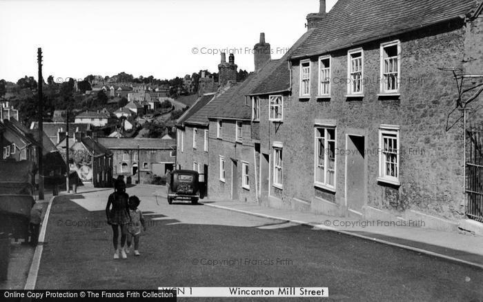 Photo of Wincanton, Mill Street c.1950