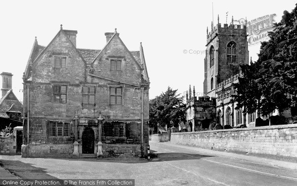 Photo of Winchcombe, Jacobean House And St Peter's Church c.1955