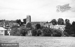 St Peter's Church From Almsbury Farm c.1950, Winchcombe