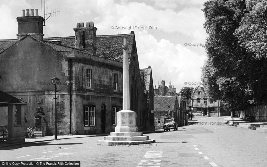 Winchcombe, the War Memorial c1955