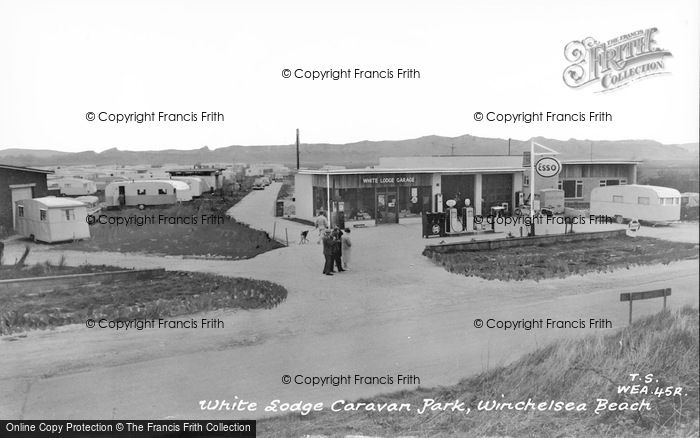 Photo of Winchelsea, Beach, White Lodge Caravan Park c.1960