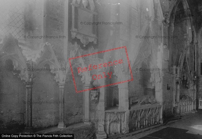 Photo of Winchelsea, Church Interior, Alard's Tomb 1890