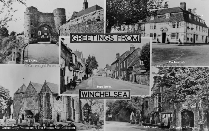 Photo of Winchelsea, Composite c.1955