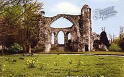 Greyfriars Monastery Ruins c.1955, Winchelsea