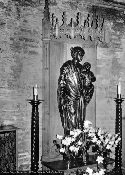 Photo of Winchelsea, Statue Of Virgin Mary c.1950