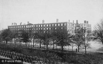 Winchester, Barracks, after fire 1896