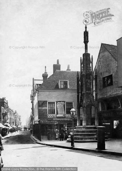 Photo of Winchester, Buttercross 1886