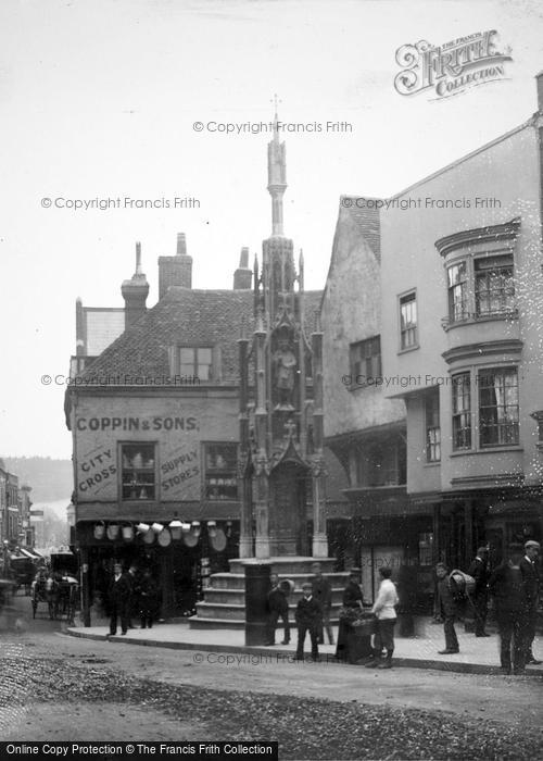 Photo of Winchester, Buttercross c.1893