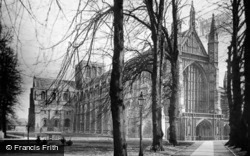 Cathedral And Avenue c.1920, Winchester