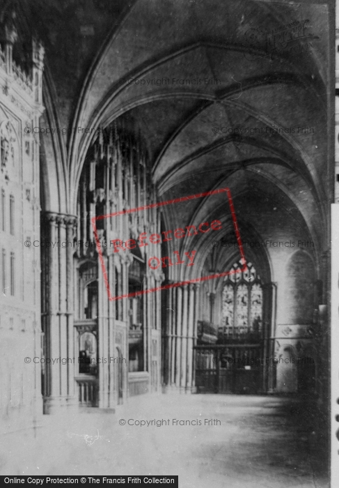 Photo of Winchester, Cathedral, Cardinal Beaufort's Chantry 1886