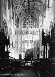 Cathedral, Choir And Altar c.1880, Winchester