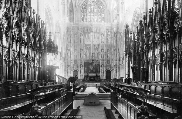 Photo of Winchester, Cathedral, Choir East 1893