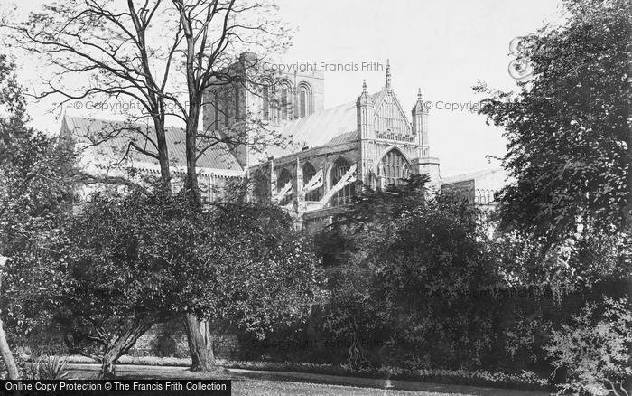 Photo of Winchester, Cathedral, From The Deanery c.1890