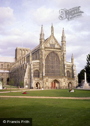 Cathedral, Great West Front 1982, Winchester