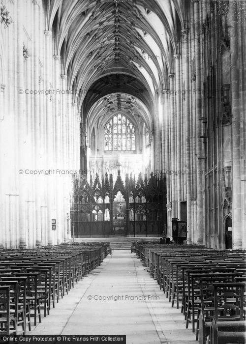 Photo of Winchester, Cathedral Interior c.1893