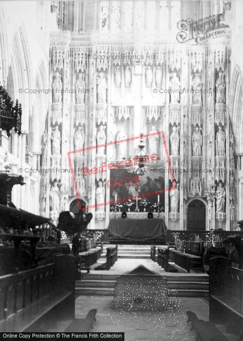 Photo of Winchester, Cathedral Interior c.1893