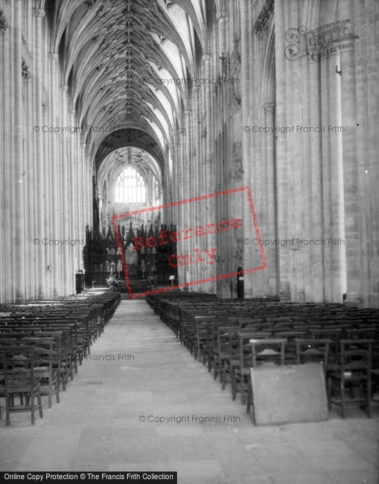 Photo of Winchester, Cathedral Interior c.1950