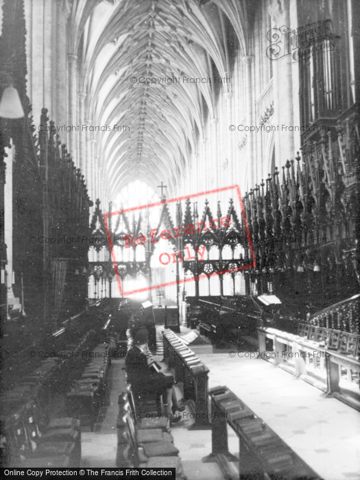 Photo of Winchester, Cathedral Interior c.1950