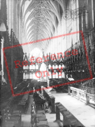 Cathedral Interior c.1950, Winchester