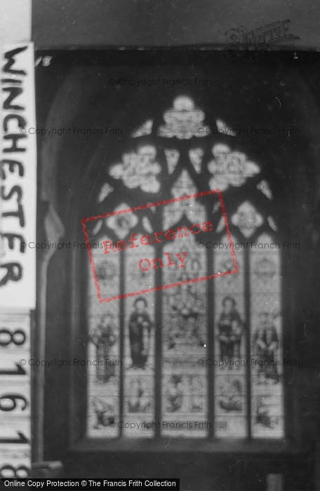 Photo of Winchester, Cathedral, Izaak Walton's Window 1929
