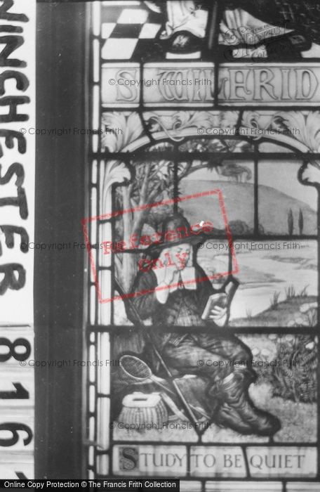 Photo of Winchester, Cathedral, Izaak Walton's Window 1929