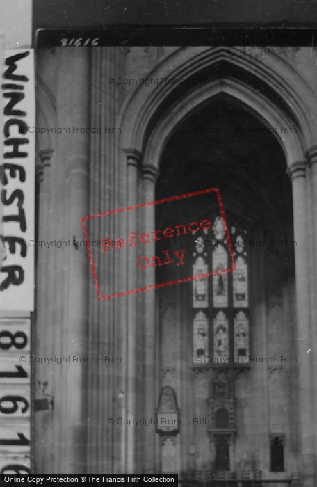 Photo of Winchester, Cathedral, Jane Austin's Window 1929