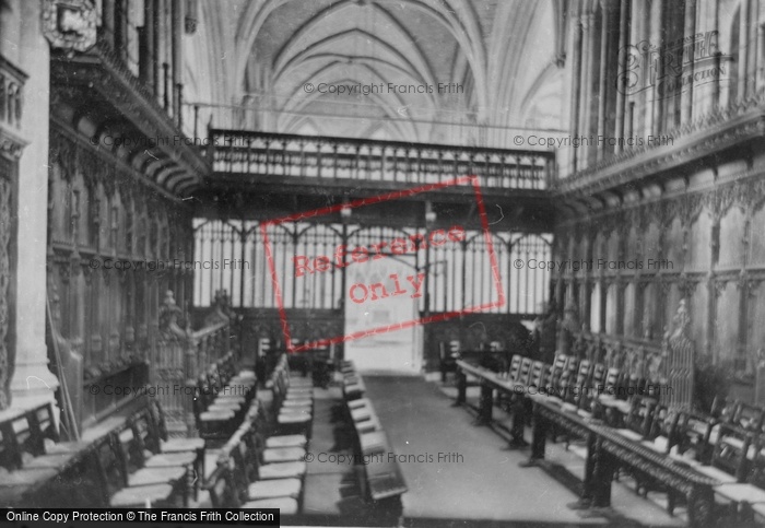 Photo of Winchester, Cathedral, Lady Chapel Looking West 1912