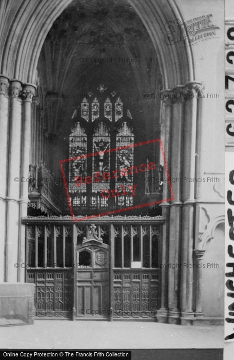 Photo of Winchester, Cathedral, Langton's Chantry 1911