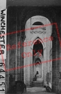 Cathedral, North Aisle 1912, Winchester