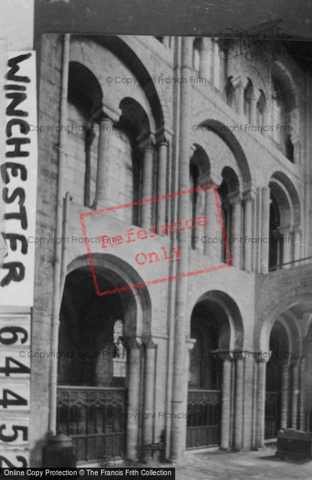 Photo of Winchester, Cathedral, North Transept 1912