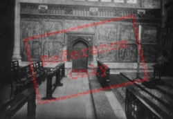 Cathedral, Paintings In Lady Chapel 1936, Winchester
