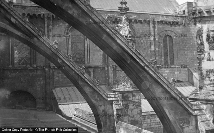 Photo of Winchester, Cathedral Roof c.1930