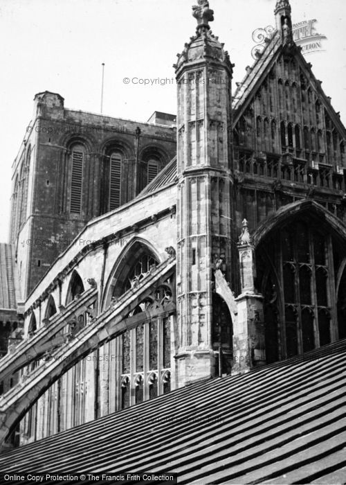 Photo of Winchester, Cathedral Roof c.1950