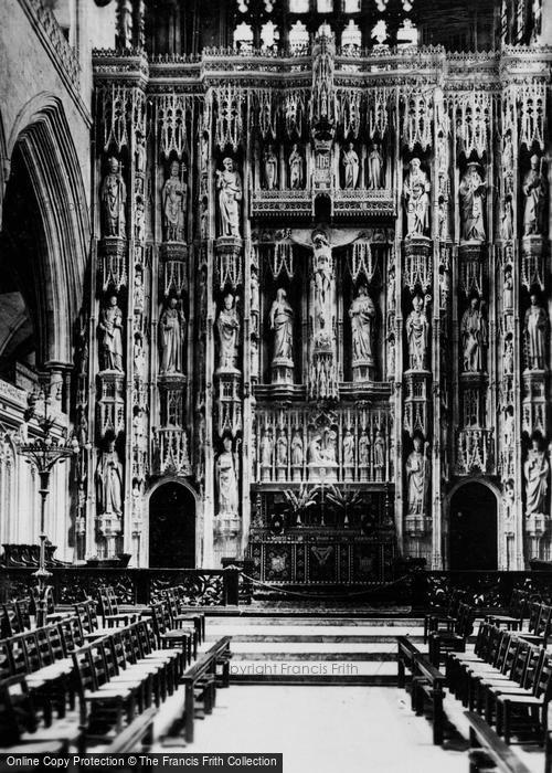 Photo of Winchester, Cathedral Screen c.1920